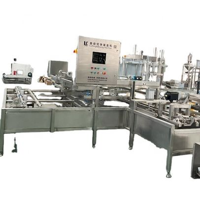1500 B/h Capacity Automatic Bean Curd Cutting and Casing Machine for Tofu Production