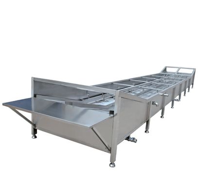 200 KG Capacity Silken Tofu Making Machine with Heating Tank and Energy Saving
