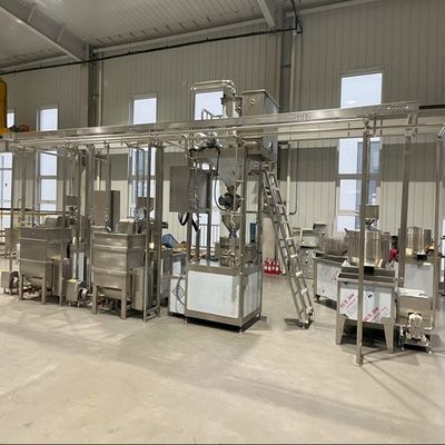 High Speed Soymilk Grinding System for Garment Shop Manufacturing Efficiency