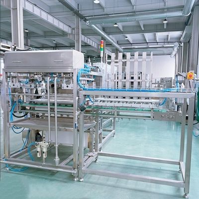 1500 B/h Capacity Automatic Bean Curd Cutting and Casing Machine for Tofu Production