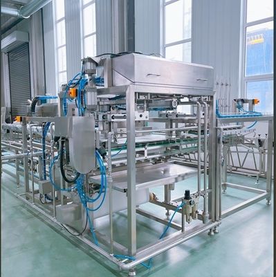 1500 B/h Capacity Automatic Bean Curd Cutting and Casing Machine for Tofu Production