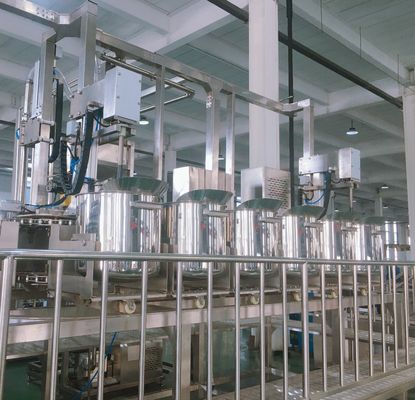 1000 KG Frying Equipment For Tofu Fired Bean Curd Machine OEM