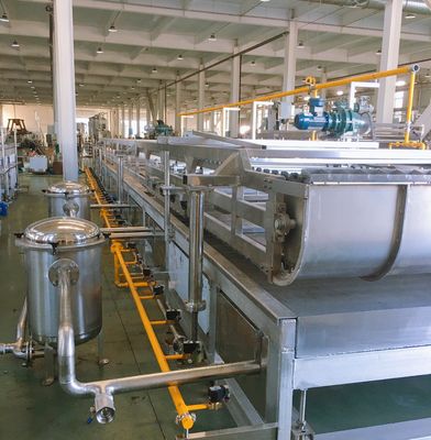 1000 KG Frying Equipment For Tofu Fired Bean Curd Machine OEM