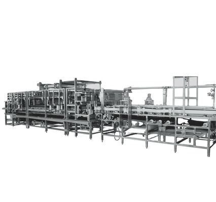 High Productivity LUOKE European CE Full Automatic Tofu Machine No Mould No Cloth