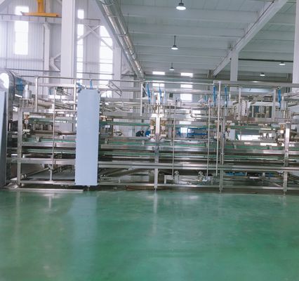 High Productivity LUOKE European CE Full Automatic Tofu Machine No Mould No Cloth